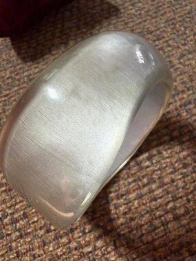 #Chunky lucite Bangle bracelet